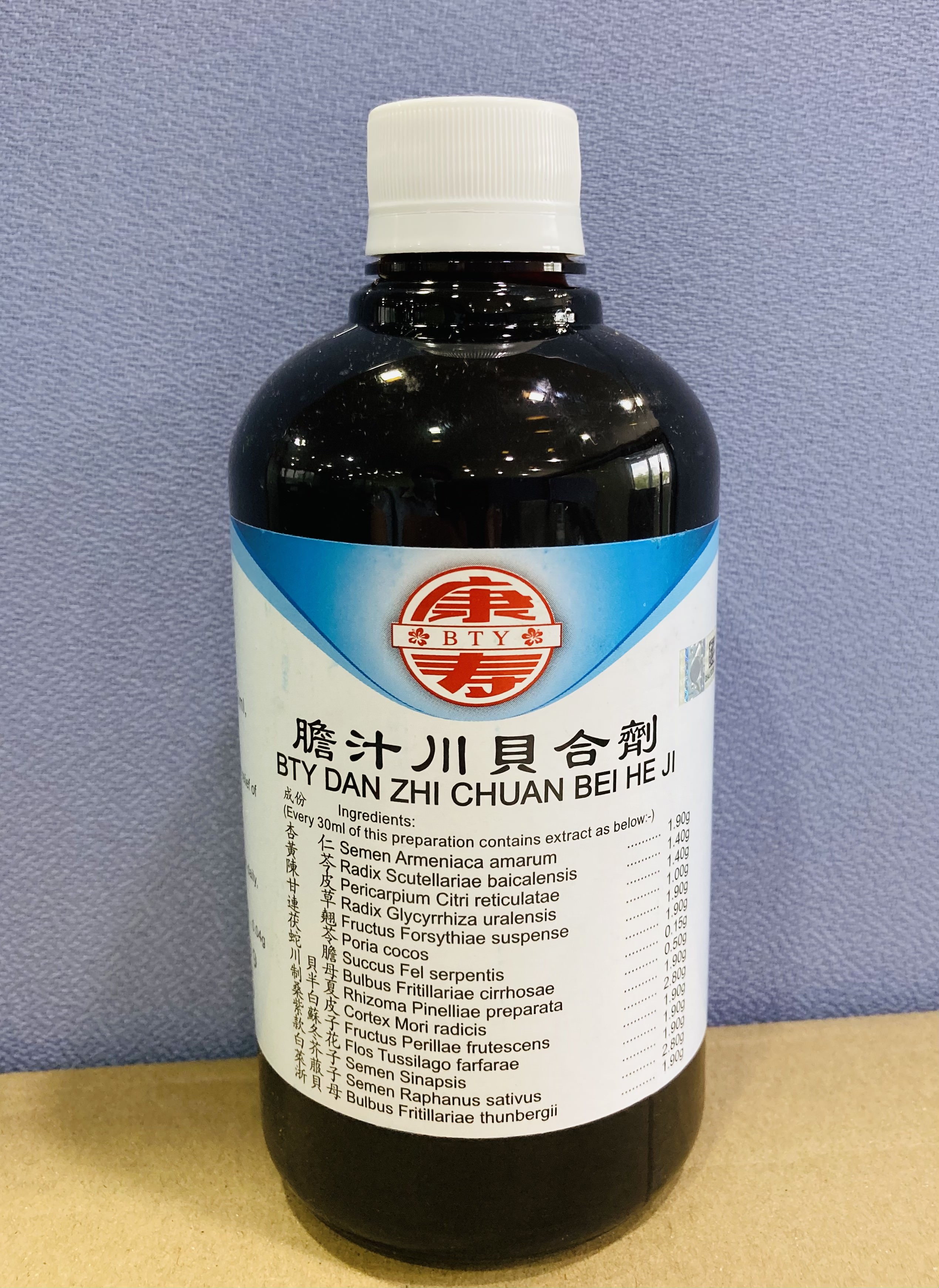 胆 汁 川 贝 合 剂